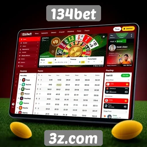 Explorando a interface do usuário do 134bet