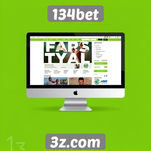 Revisão da interface e usabilidade do site 134bet