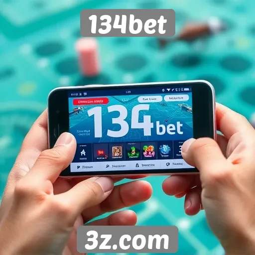 Experiência do usuário no 134bet em dispositivos móveis