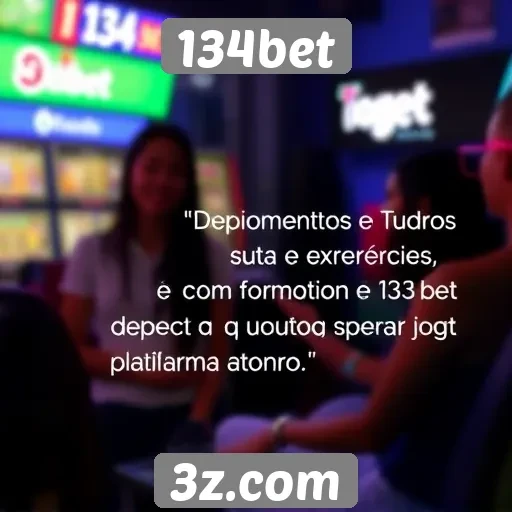 Depoimentos de usuários sobre a experiência no 134bet