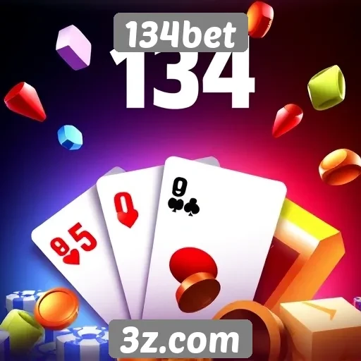 Variedade de jogos disponíveis no 134bet